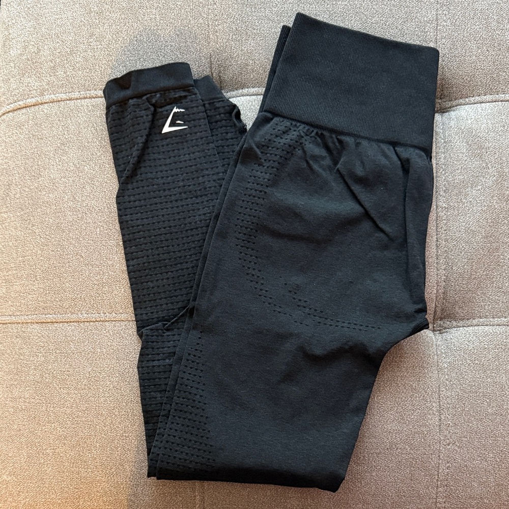 Gymshark Vital Seamless Charcoal Gray Leggings